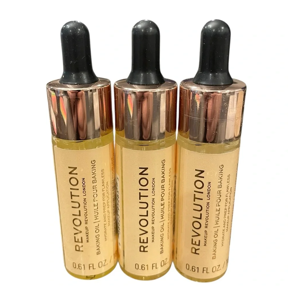 Makeup Revolution‎ Baking Oil Hydrate Application Prep Flawless Makeup NEW